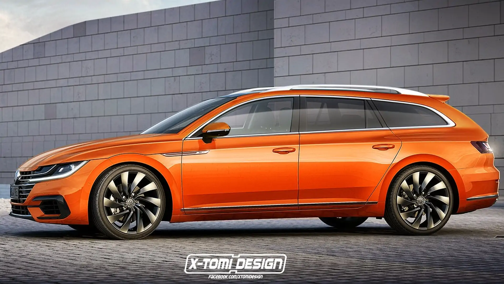 Projeção - VW Arteon wagon deveria (e poderá) existir