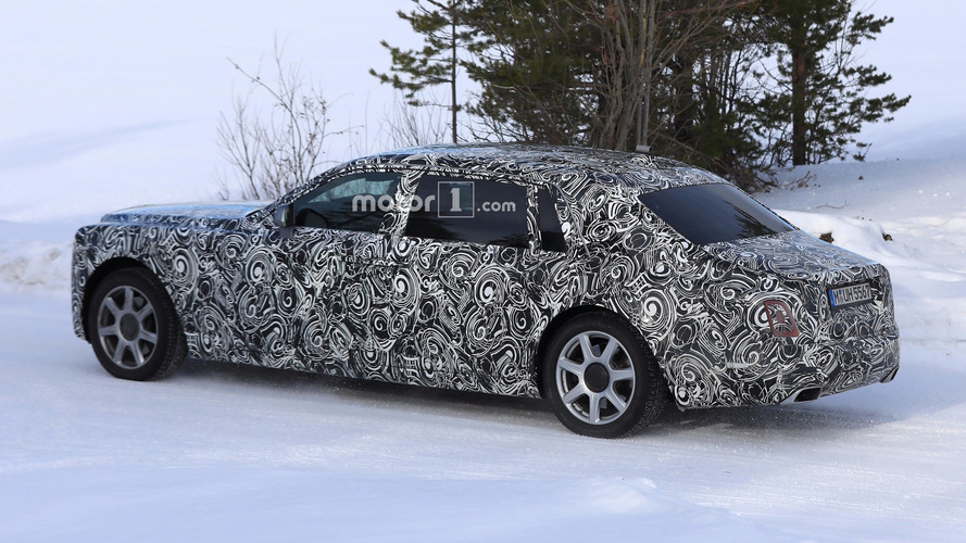 2018 Rolls-Royce Phantom Extended Wheelbase spy photo