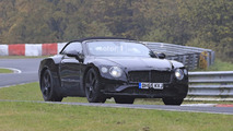 2018 Bentley Continental GTC spy photo