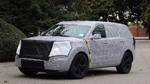 2019 Ford Explorer spy photos