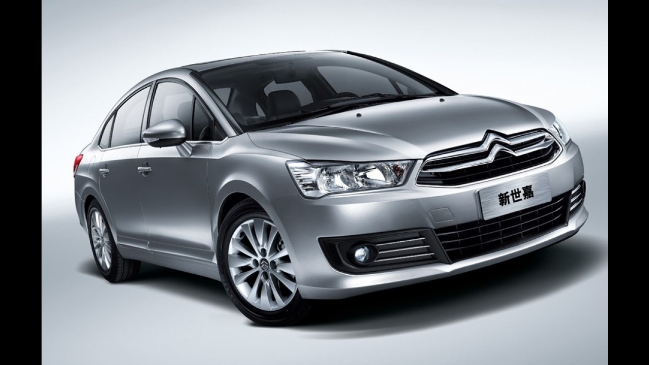 Flagra: novo Citroën C4 sedan está pronto para o lançamento na China