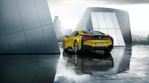 BMW i8 Frozen Black and Yellow