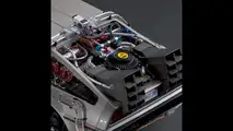 Miniature DeLorean à l'échelle 1:8