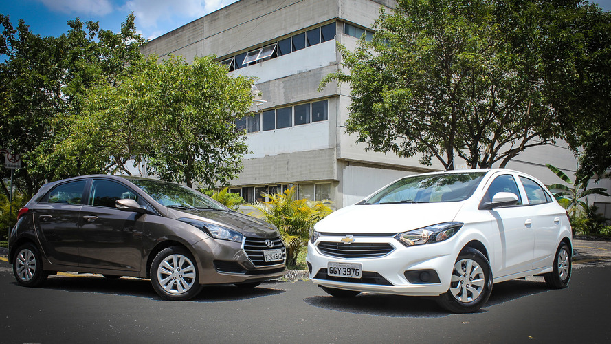Chevrolet Onix LTZ 2017 x Hyundai HB20 2017