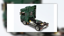 Mini setinden Lego Porscheve  Iveco Truck