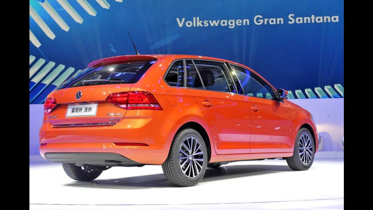 Hatch que parece perua, este é o novo VW Gran Santana - veja fotos