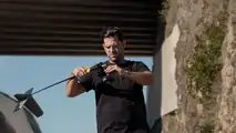 Volvo Paraglider stunt