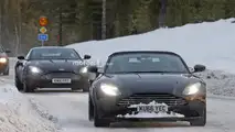 2018 Aston Martin DB11 Volante casus fotoğrafları