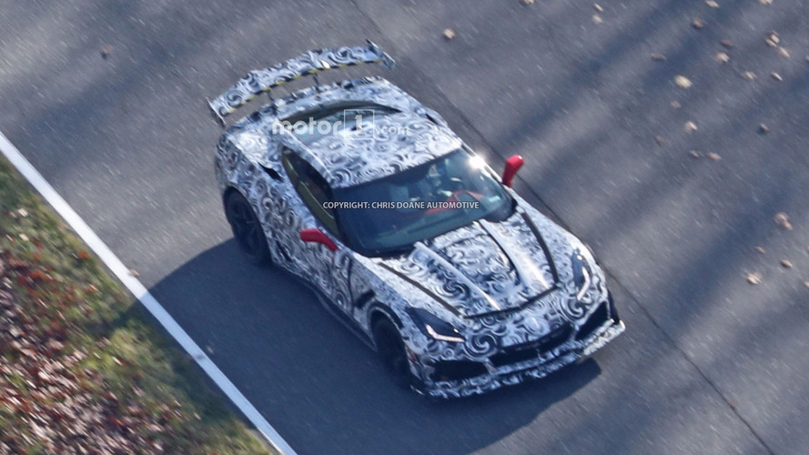 2018 Chevy Corvette ZR1 spy photo