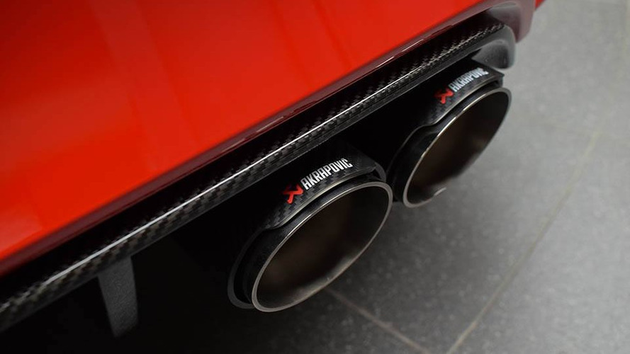 BMW M3 with Competition Package and Ferrari Red paint