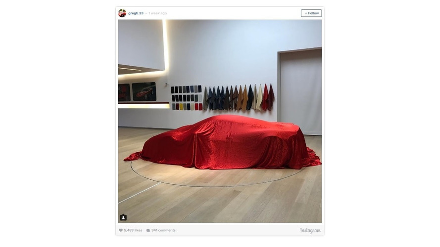 Possible Ferrari 458 with V12 engine