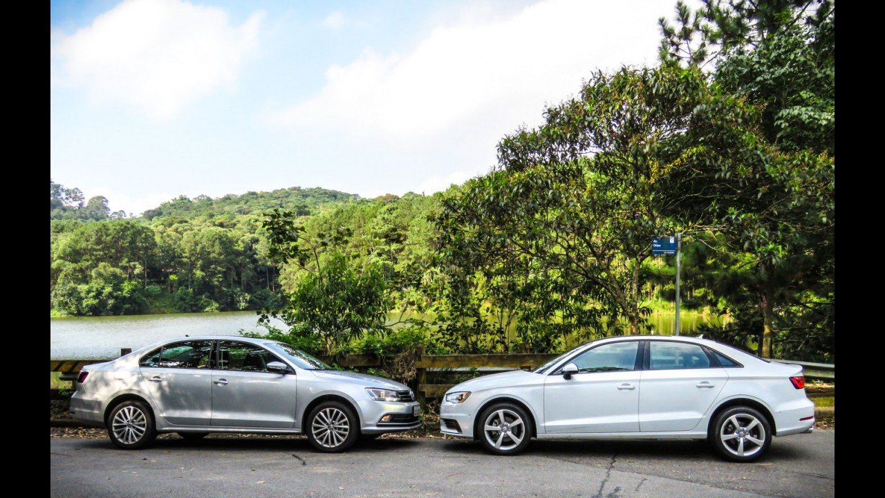 Teste CARPLACE: novo VW Jetta 1.4 TSI desafia o "primo rico" Audi A3 Sedan