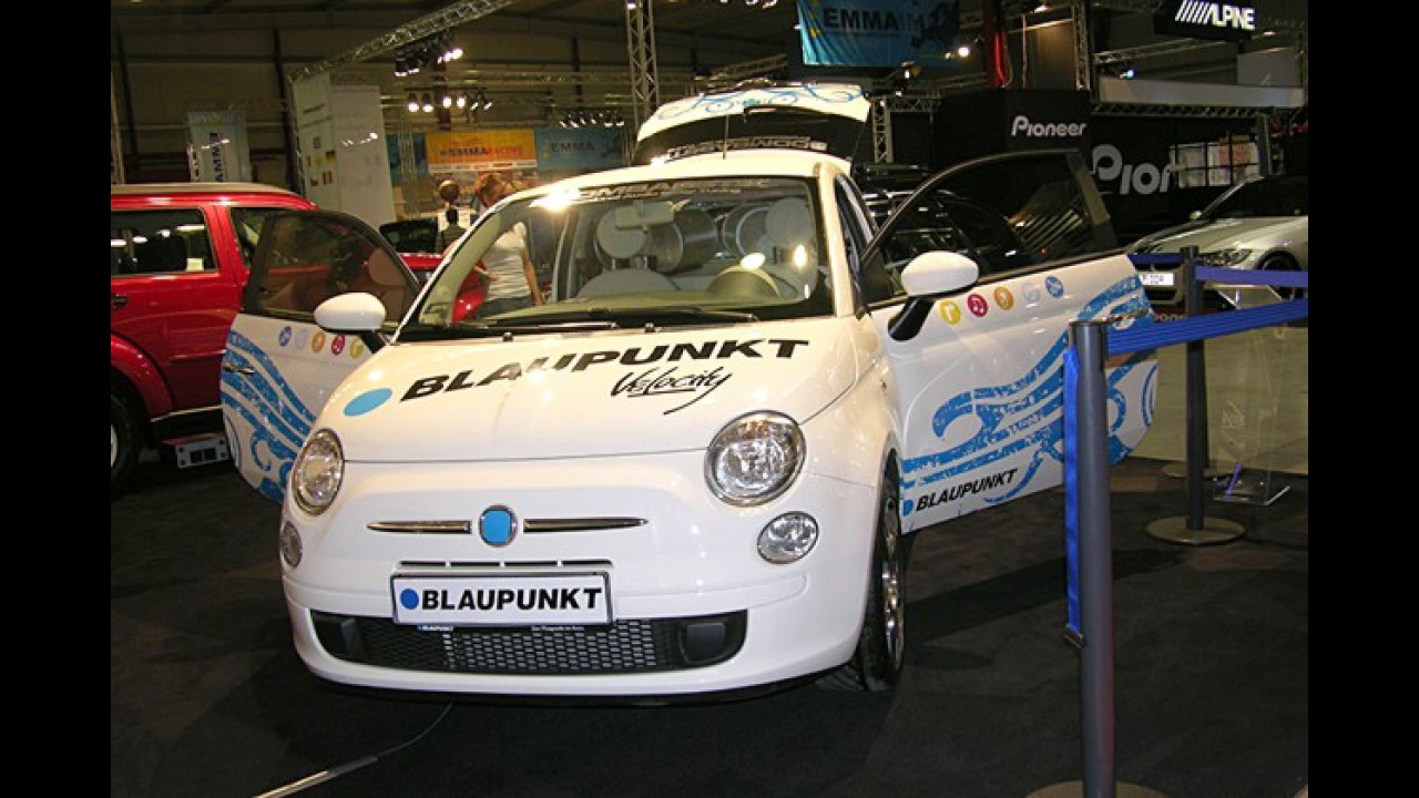 Auch bei Audio-Tunern beliebt: Der neue Fiat 500