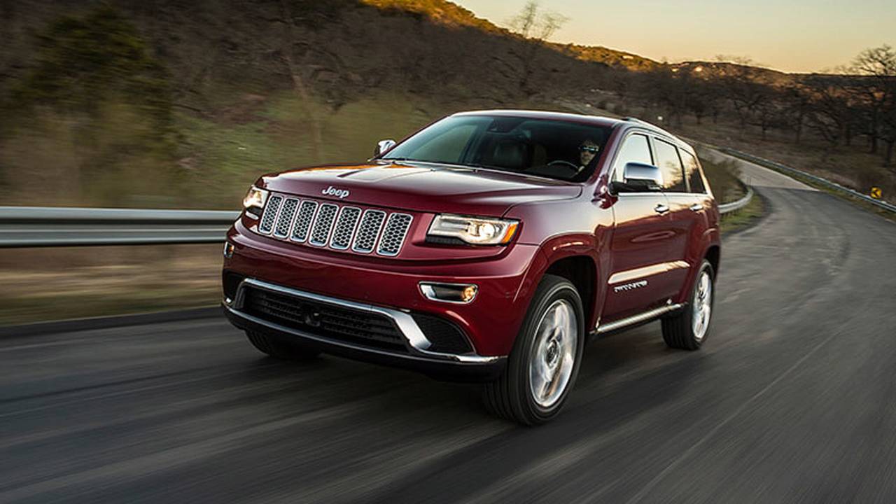2014 Jeep Grand Cherokee front 3/4