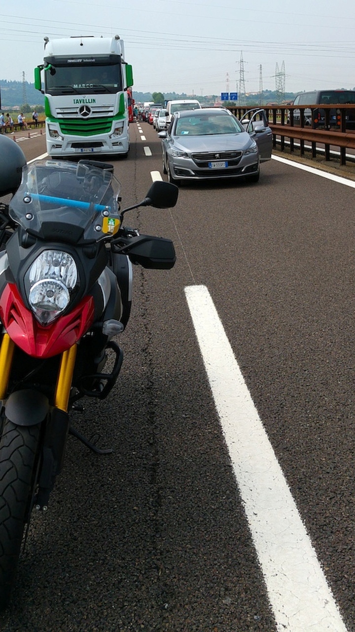 Stuck on the autostrada