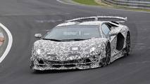 Lamborghini Aventador Superveloce Jota casus fotoğraflar