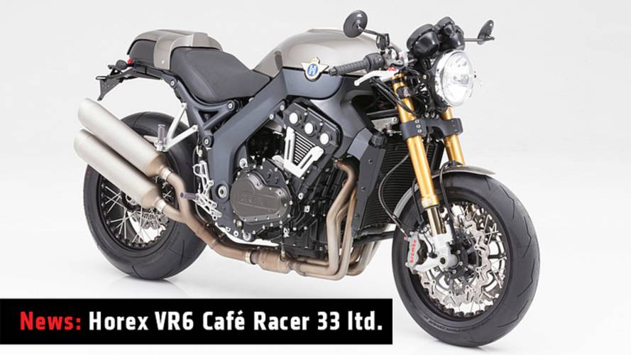 News: Horex VR6 Café Racer 33 Limited