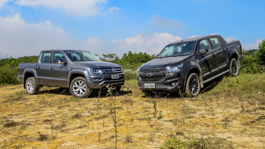 VW Amarok V6 x GM S10 2.8