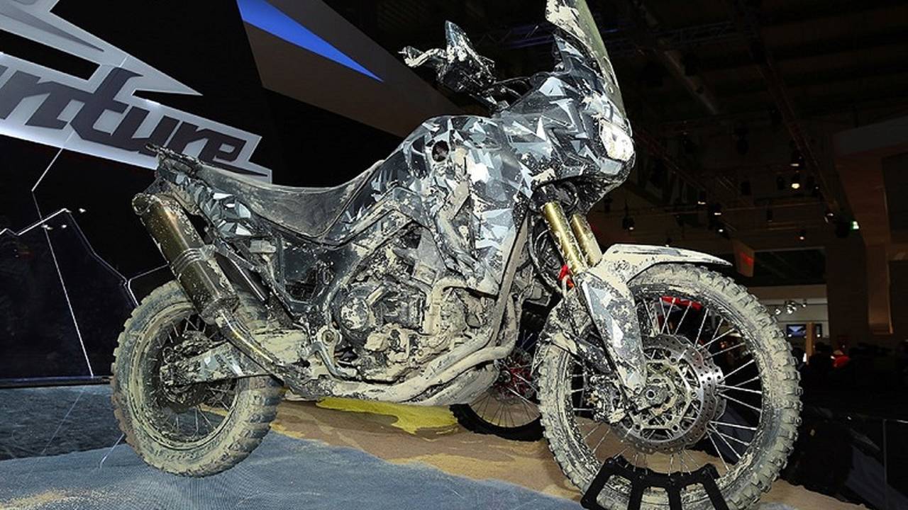 The True Adventure concept bike revealed at EICMA 2014.