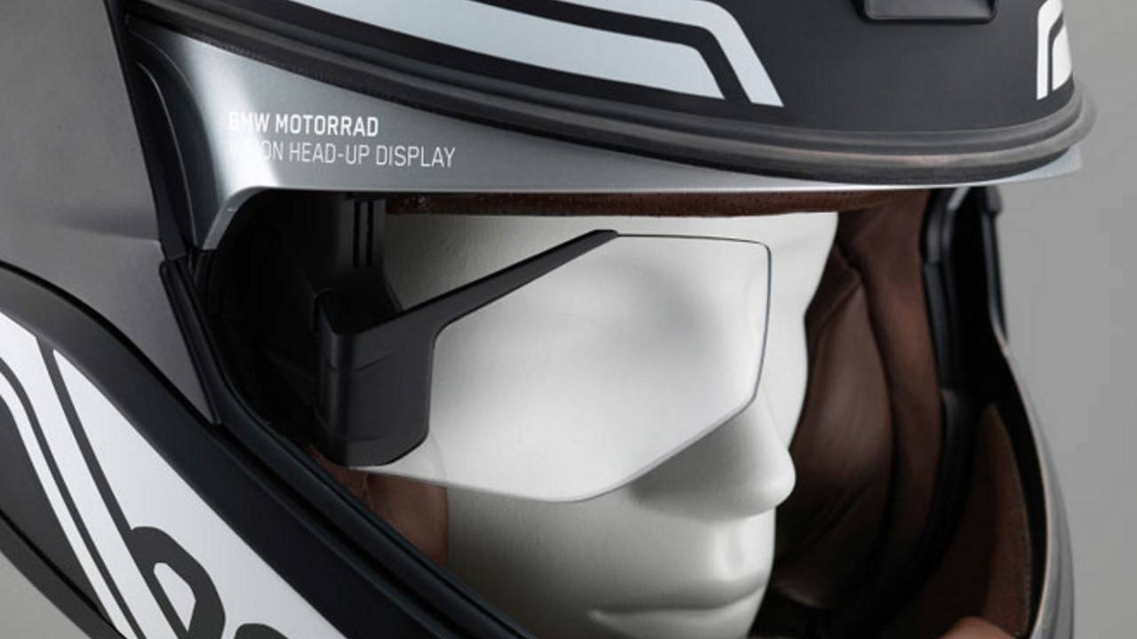 BMW Motorrad Unveils Connected Ride Concept, Helmet HUD, and Laser Light