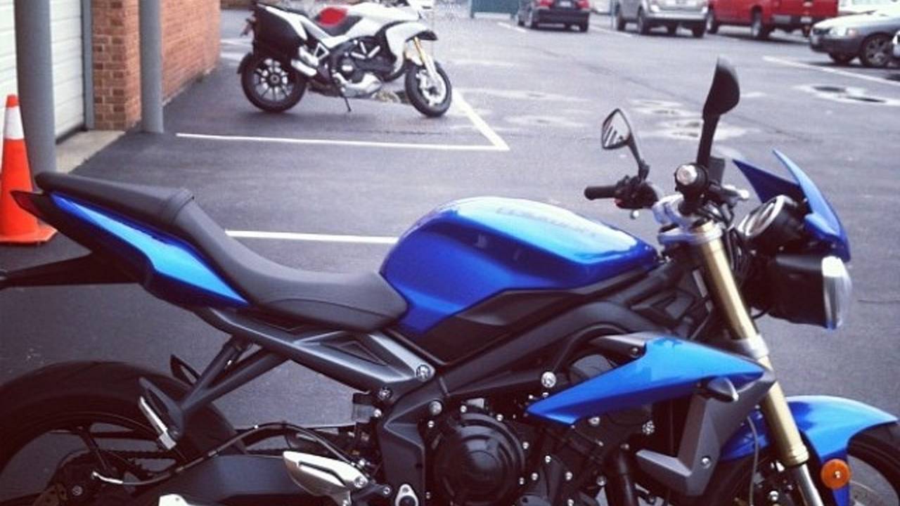 My New (to me) Street Triple