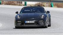 Porsche 911 Speedster spy photo