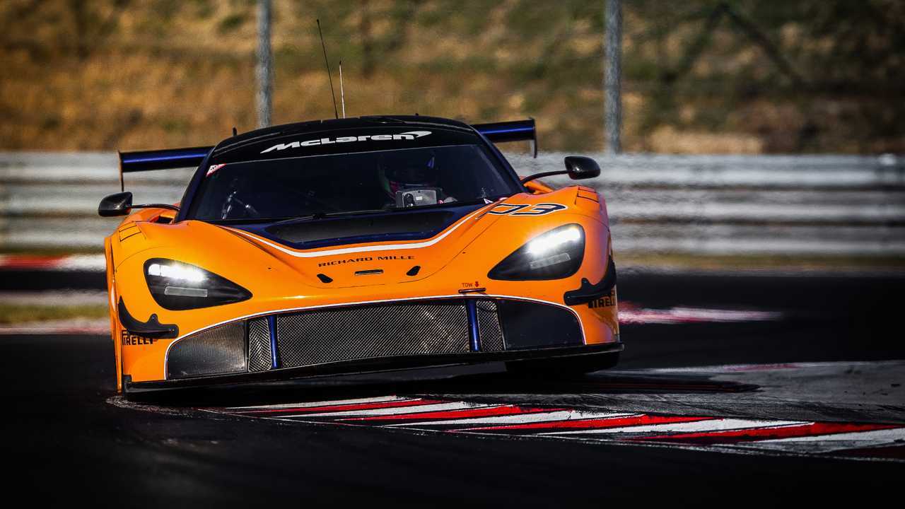 McLaren 720S GT3 development