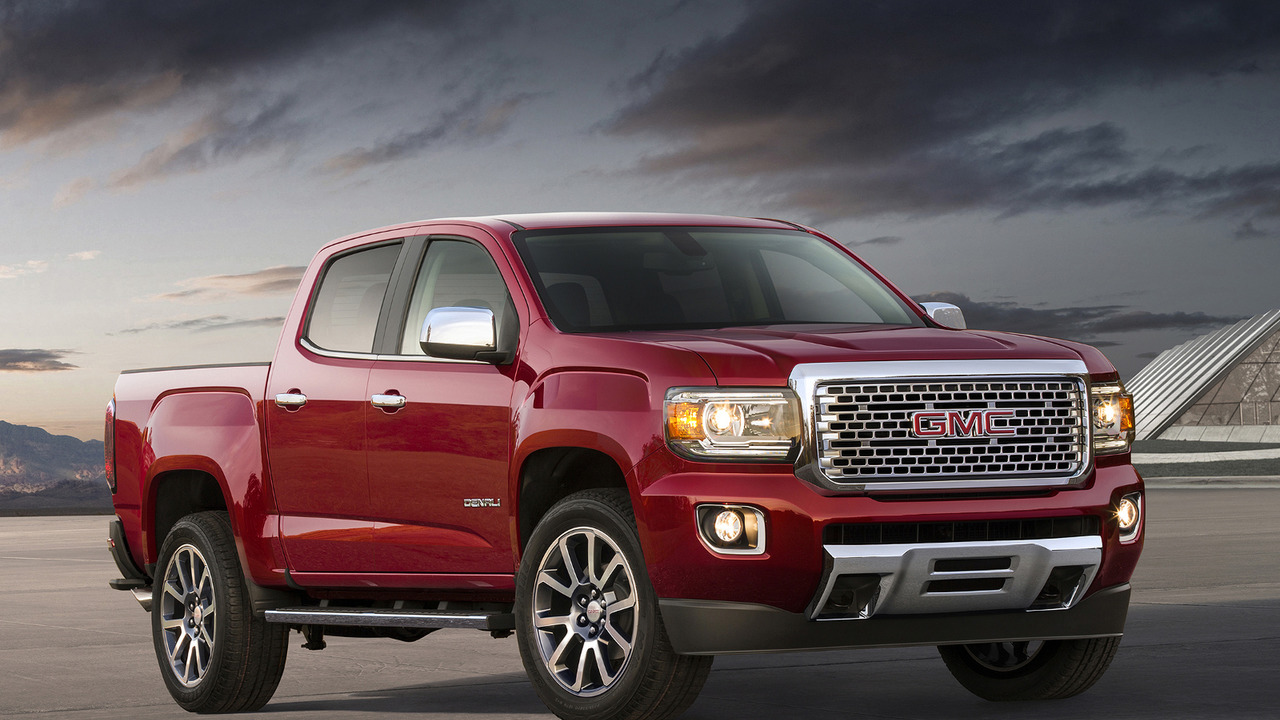2017 Gmc Canyon Denali Unveiled As The First Premium Mid Size Pickup 2017 Gmc Canyon Denali