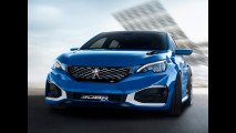 Peugeot 308 R Hybrid, prime immagini 