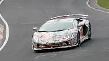 Lamborghini Aventador SV Jota 2019 fotos espía