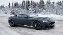 Yeni Aston Martin Vanquish karda test edilirken yakalandı