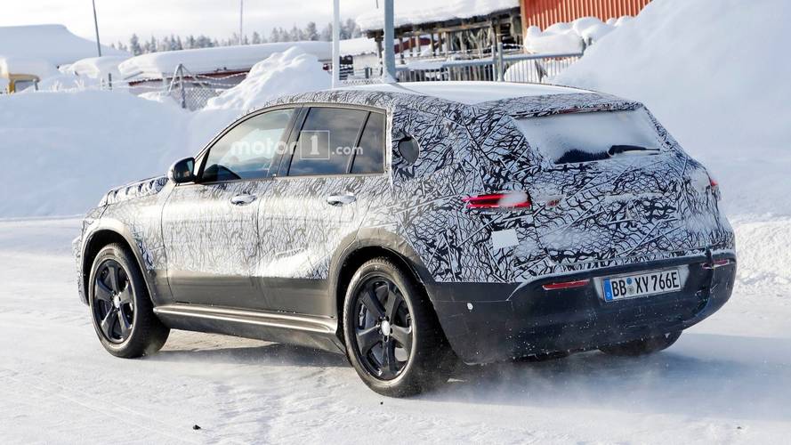 Mercedes-Benz EQ C New Spy Photos