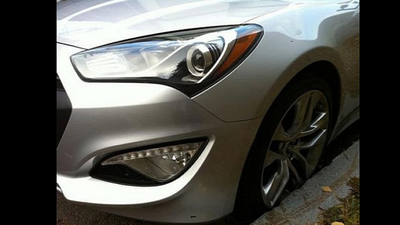 Novo Hyundai Genesis Coupé: Flagra revela todos os detalhes!
