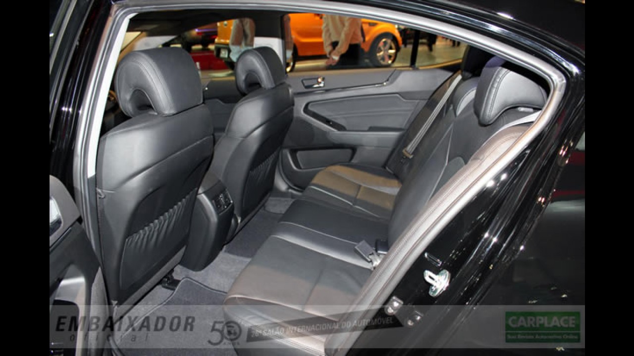 Salão do Automóvel: Kia lança Cadenza V6 por R$ 119.900