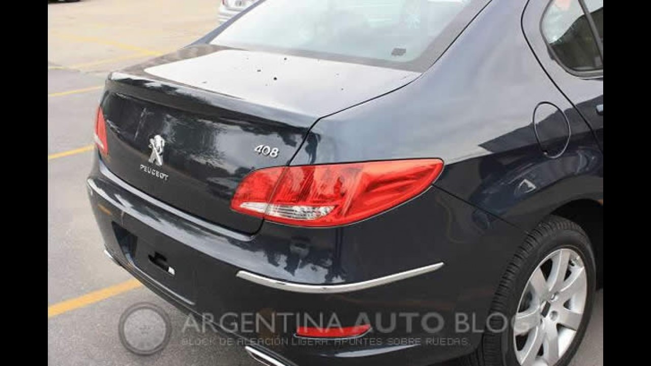 Novo Peugeot 408 2011 - Sedan é "flagrado" sem disfarces na Argentina