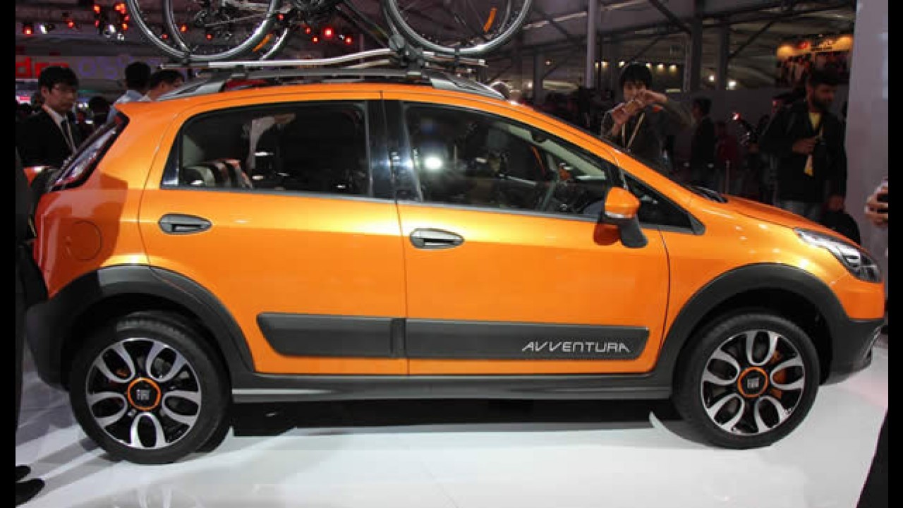 Conceito Fiat Punto Avventura é apresentado na Índia