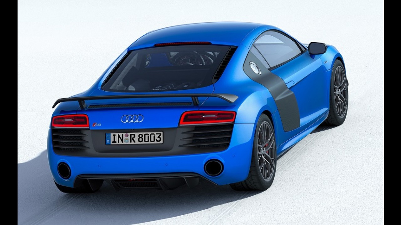 Audi R8 LMX é o primeiro automóvel de série do mundo com faróis a laser