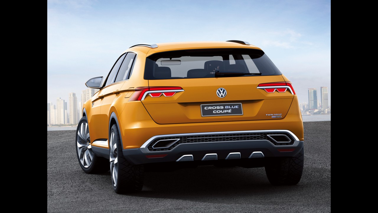 VW CrossBlue Coupé Concept antecipa detalhes do próximo Tiguan