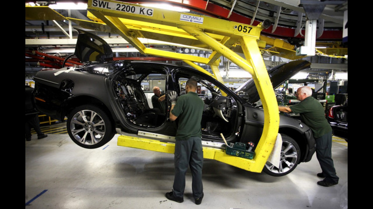 Jaguar usará carrocerias de alumínio nos próximos lançamentos