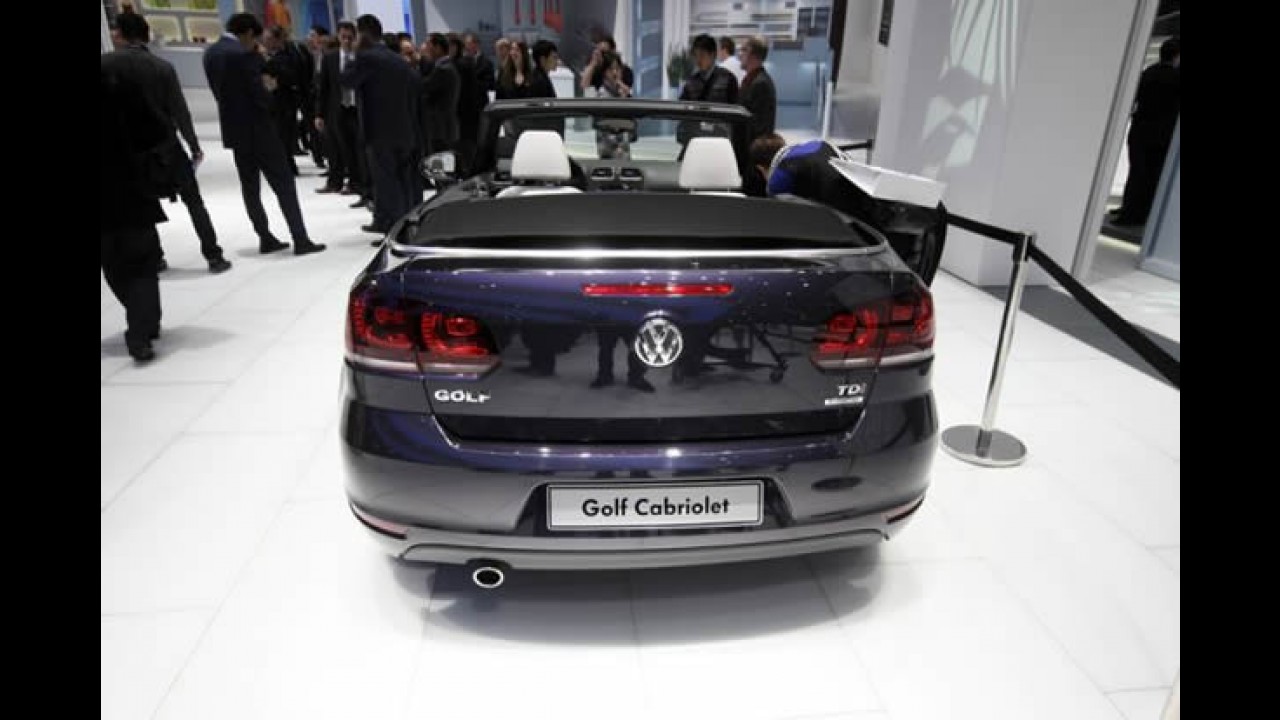 Salão de Genebra: VW Golf Conversível ao vivo