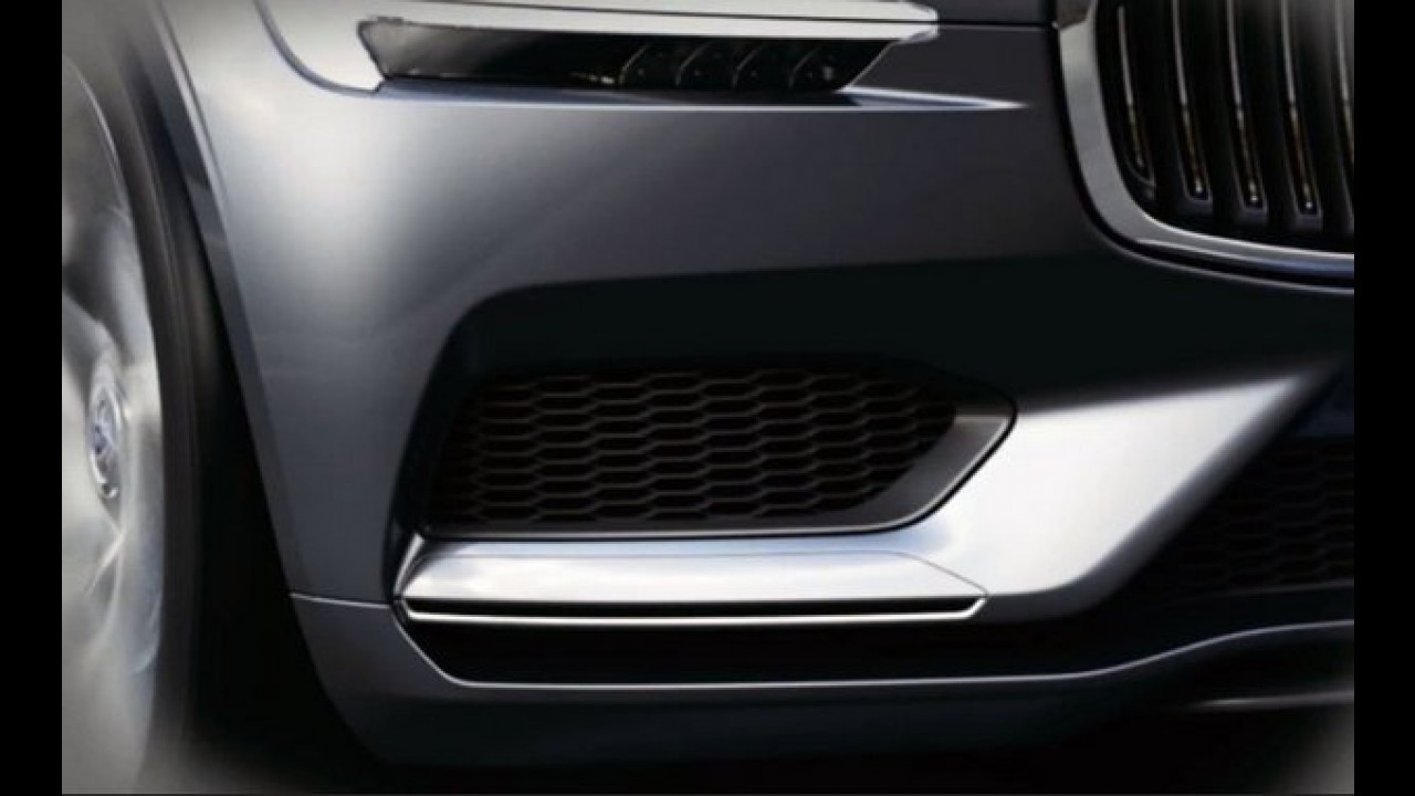 Volvo divulga teaser do conceito que irá mudar a imagem da marca