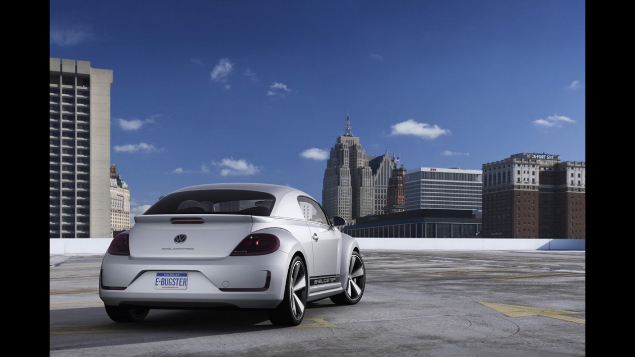 Salão de Detroit: Volkswagen apresenta elétrico E-Bugster Concept