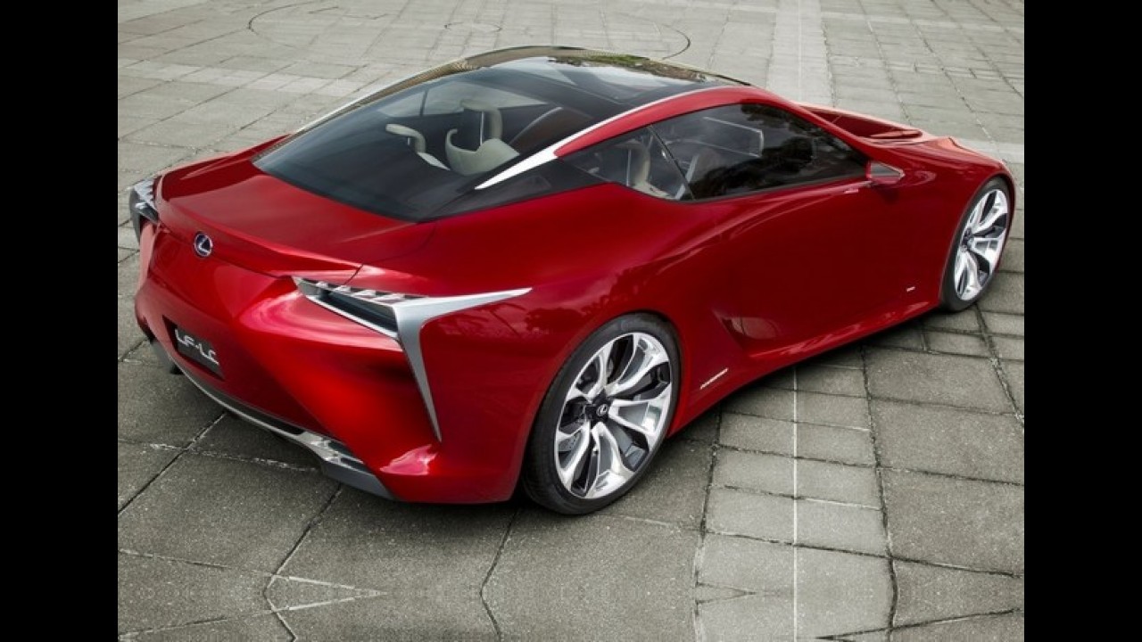 Lexus LF-LC Concept tem imagens reveladas