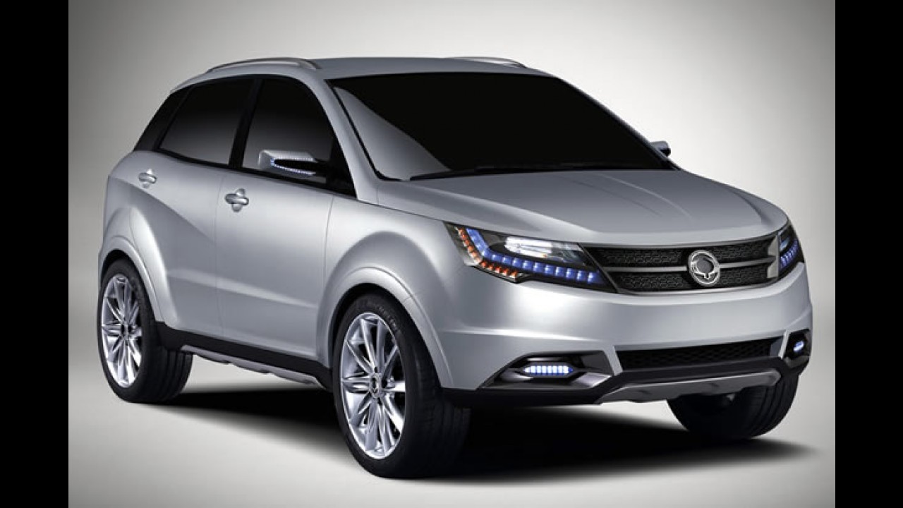 SsangYong anuncia 4 novos modelos até 2013 no Brasil - Crossover C200 chega este ano
