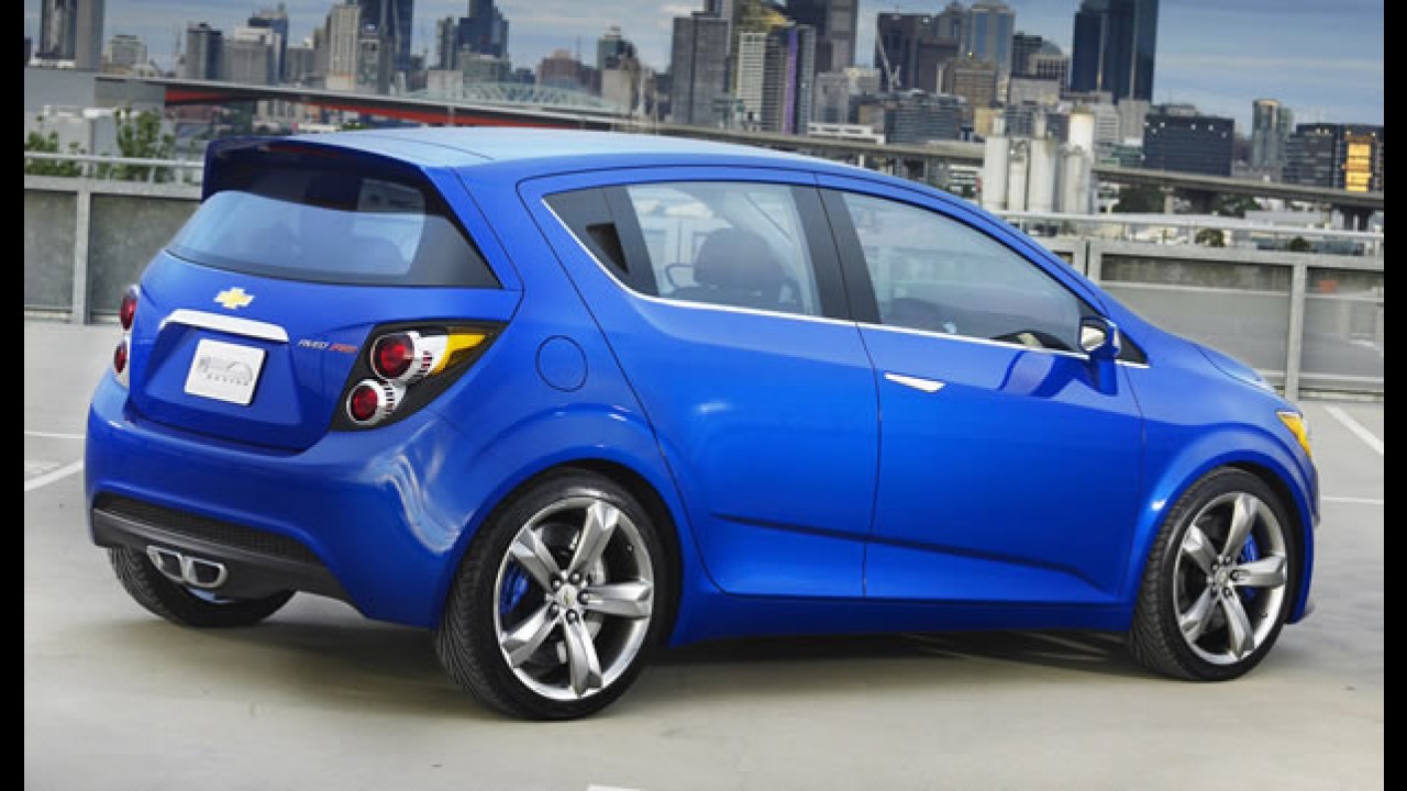 Irmão do Agile: GM apresenta o Chevrolet Aveo RS Concept em Detroit