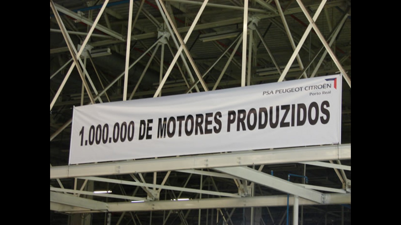 PSA Peugeot Citroën celebra 1 milhão de motores feitos no Brasil - Visitamos a fábrica