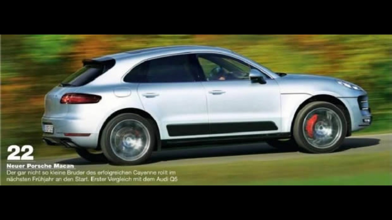 Que segredo? Porsche Macan é revelado por revista alemã