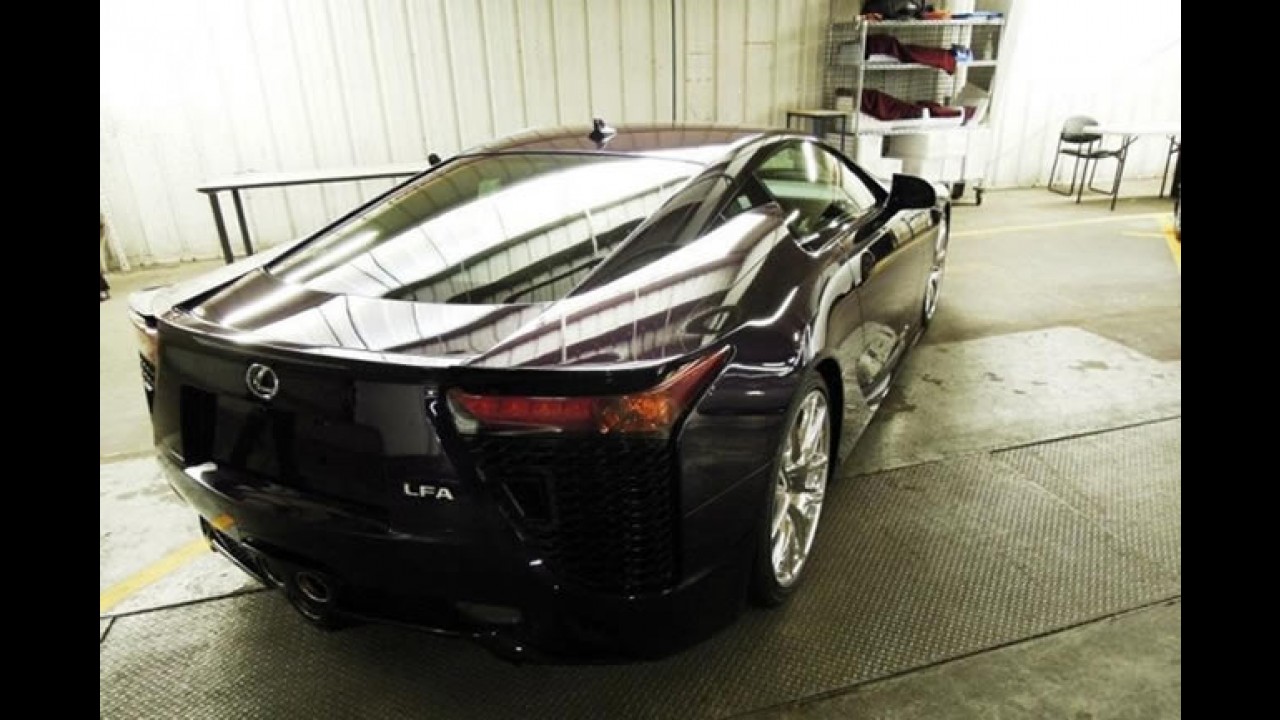 Filho único: Lexus mostra LFA Black Amethyst