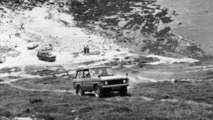 Four generations Land Rover Range Rover