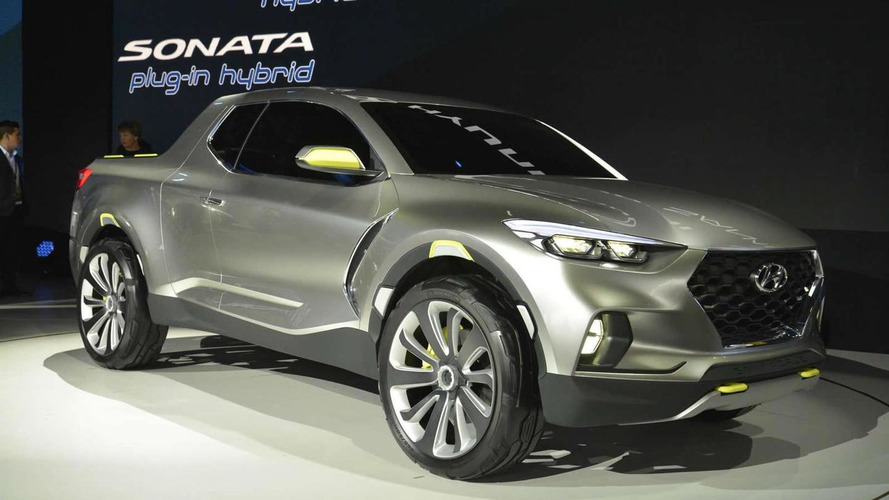 Hyundai Santa Cruz Crossover Truck Concept at 2015 NAIAS